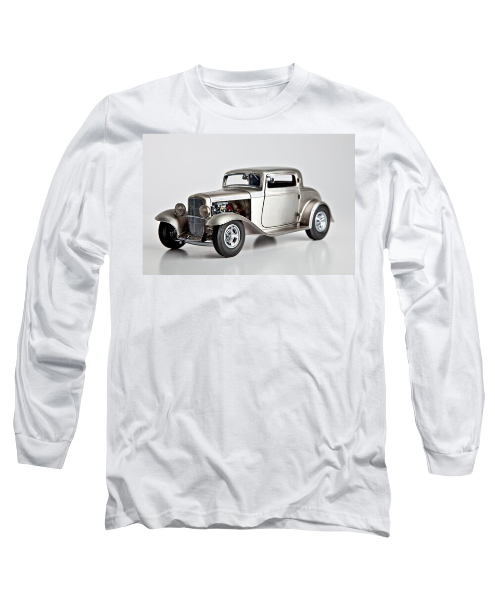 Car Long Sleeve T-Shirt featuring the photograph 1932 Ford 3 Window Coupe by Gianfranco Weiss