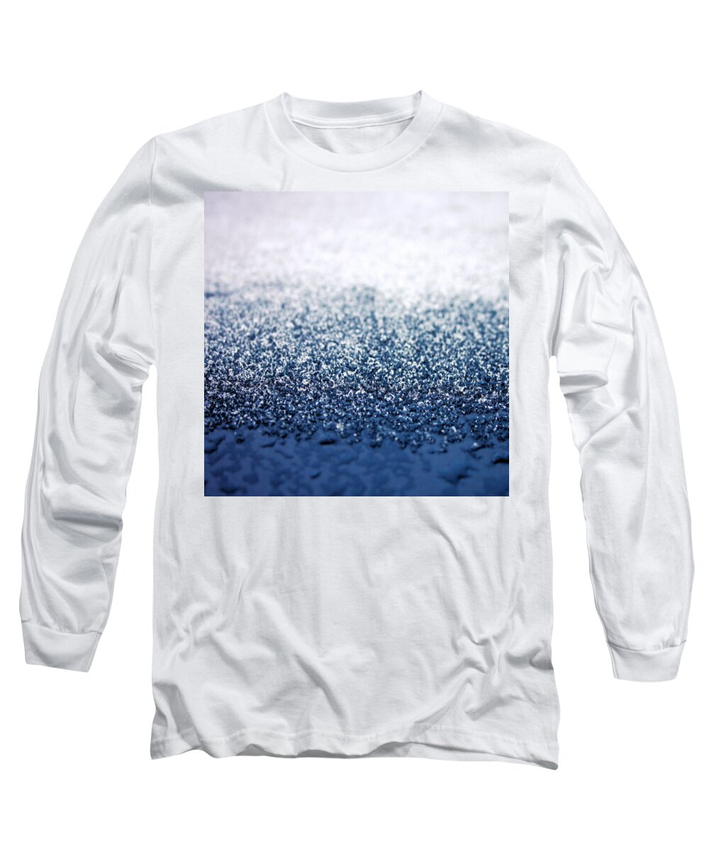 Frost Long Sleeve T-Shirt featuring the photograph A Touch of Frost by Mark Callanan