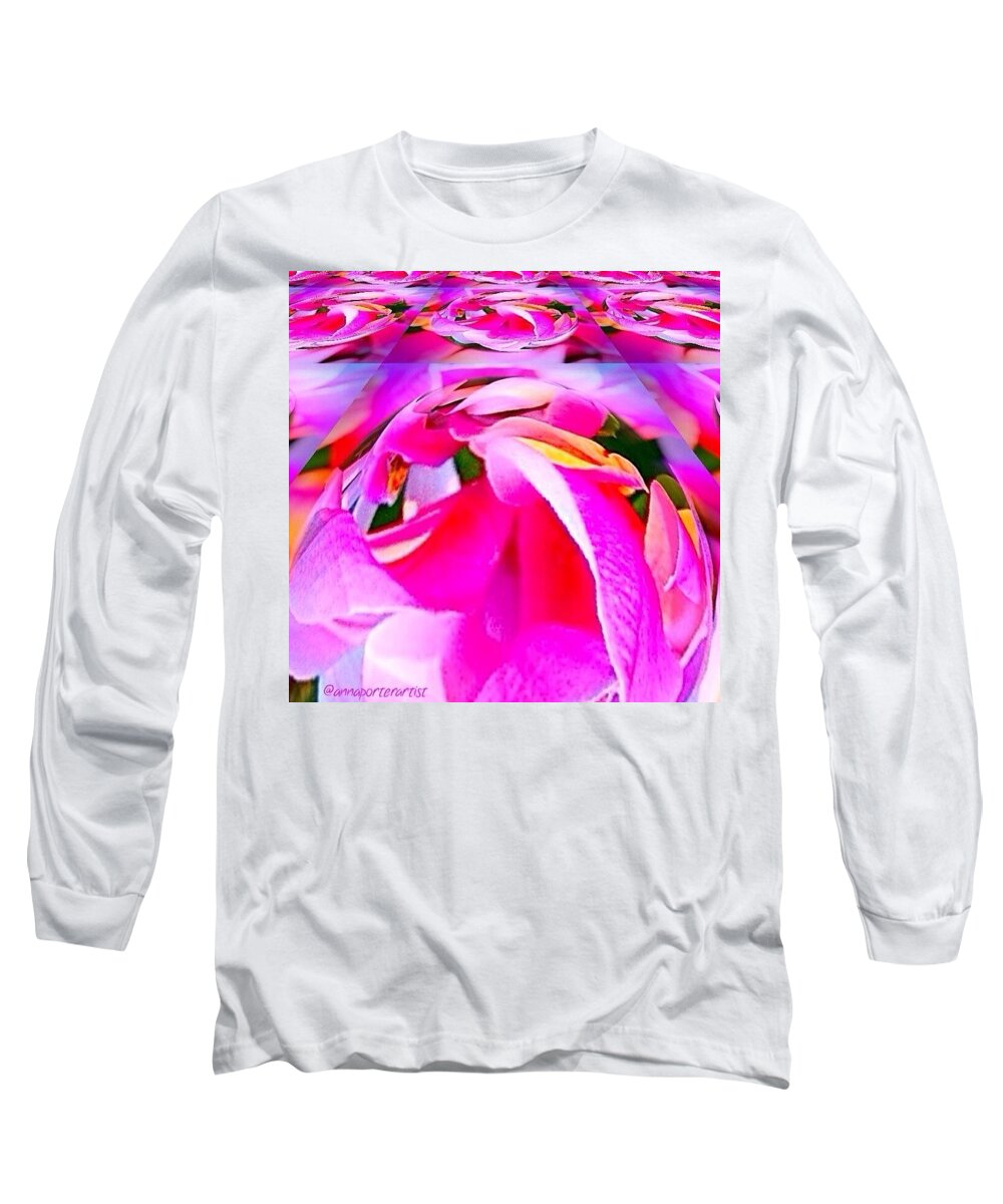 And Now For Some Brights Long Sleeve T-Shirt featuring the photograph And Now For Some Brights by Anna Porter