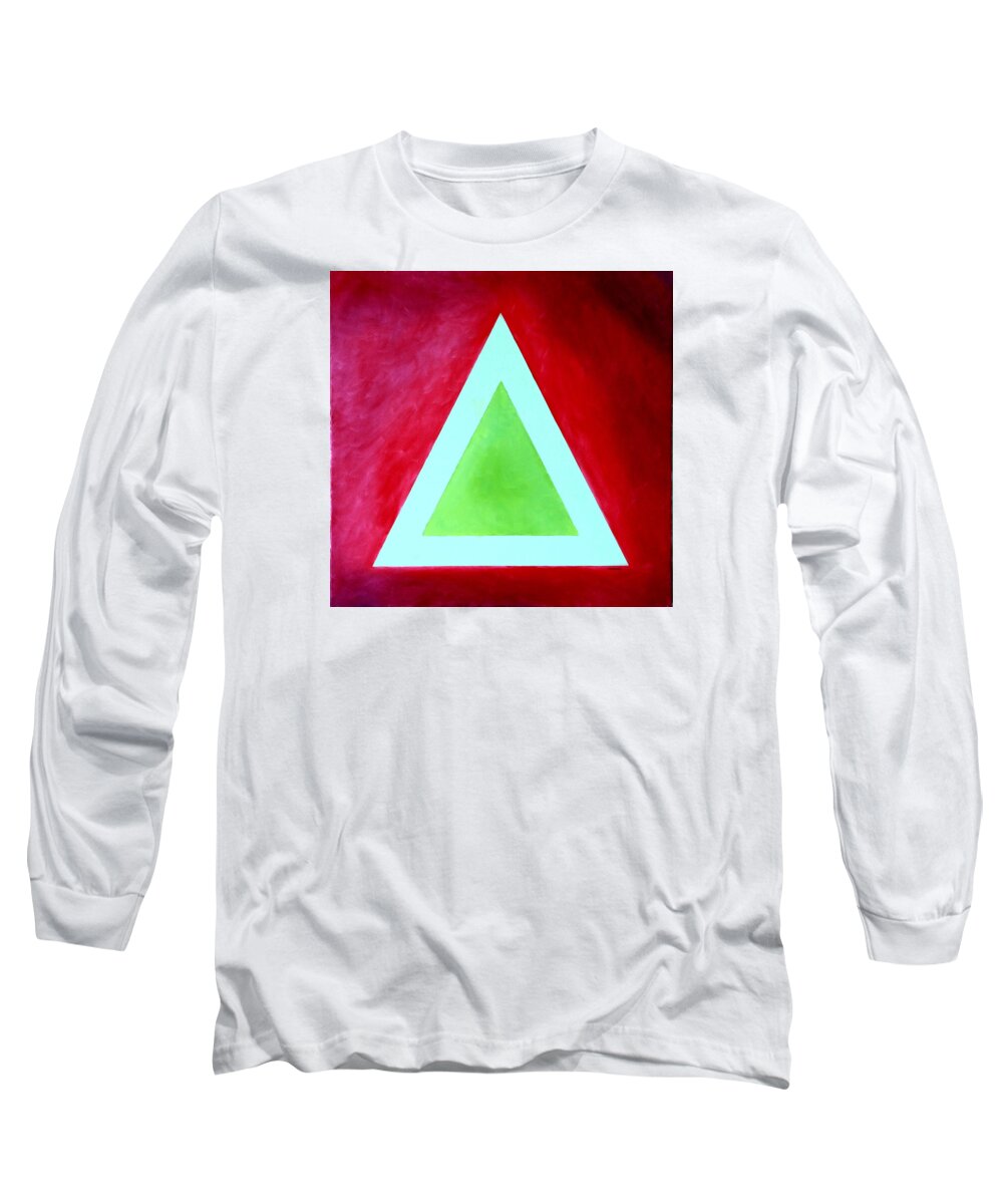 Bold Colors Long Sleeve T-Shirt featuring the painting Be Outstanding by Thomas Gronowski