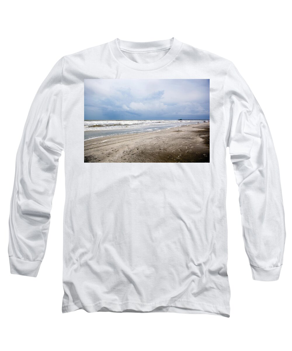 Landscape Long Sleeve T-Shirt featuring the photograph Before the Storm by Sennie Pierson