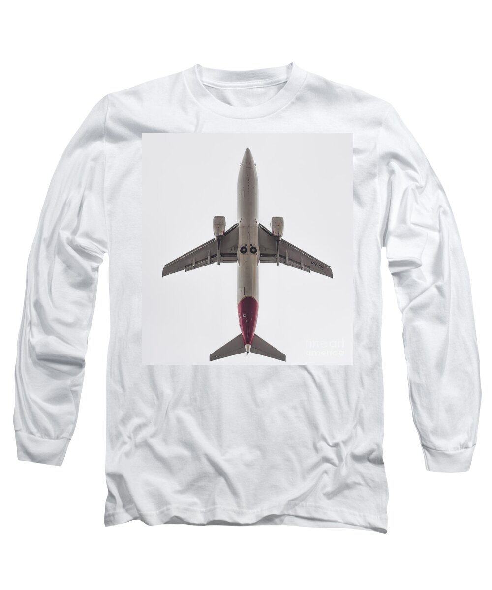 737 Long Sleeve T-Shirt featuring the photograph Boeing 737 by Steven Ralser