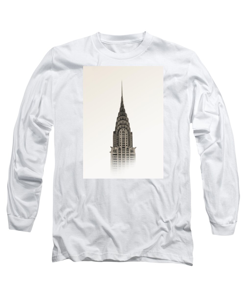 Chrysler Long Sleeve T-Shirt featuring the photograph Chrysler Building - NYC by Nicklas Gustafsson