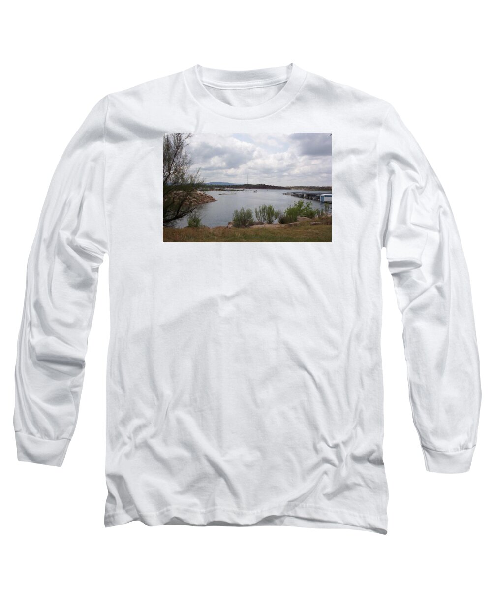 Conchas Dam Long Sleeve T-Shirt featuring the photograph Conchas Dam by Sheri Keith