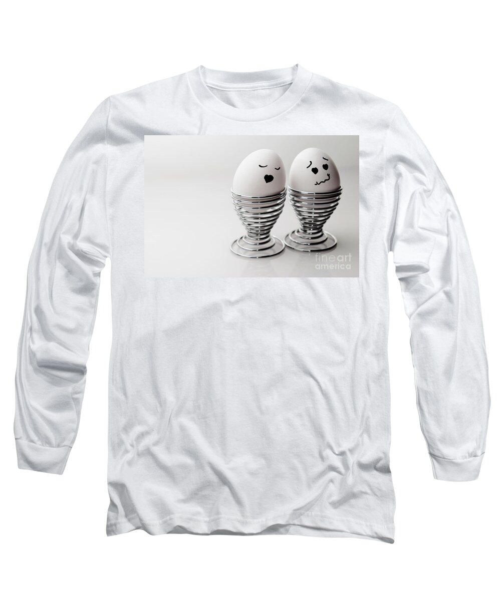 Eggs Long Sleeve T-Shirt featuring the photograph Crush by Sabine Jacobs