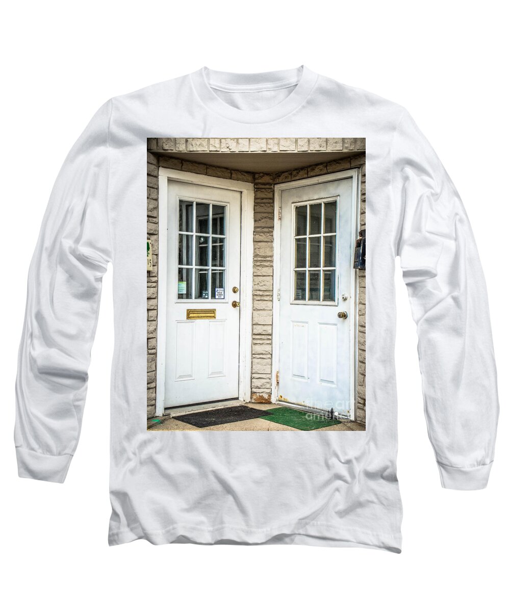 Door Long Sleeve T-Shirt featuring the photograph Door 1 or Door 2 by Grace Grogan