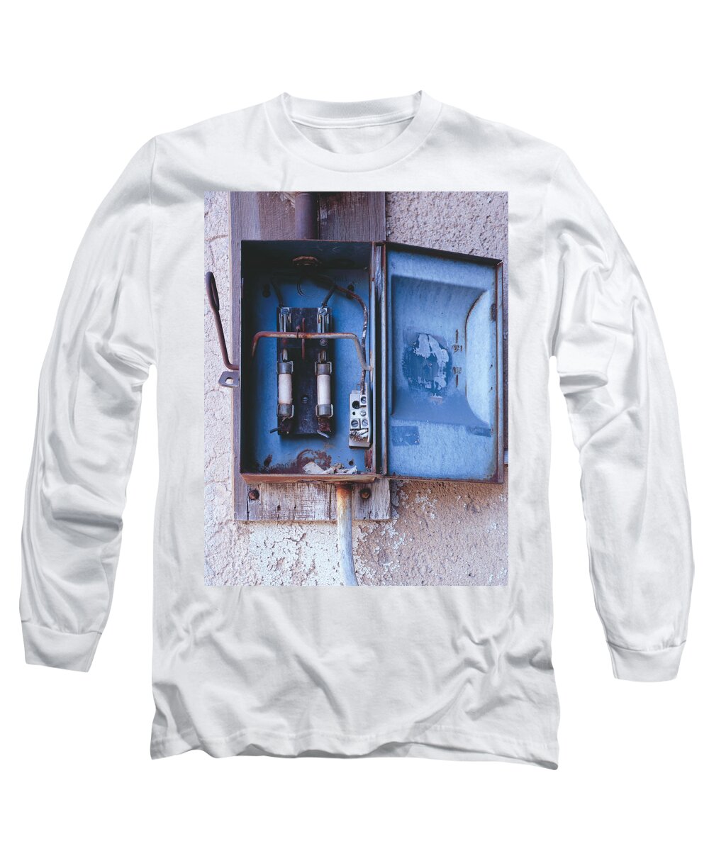 United States Long Sleeve T-Shirt featuring the photograph Electrical Box by Richard Gehlbach