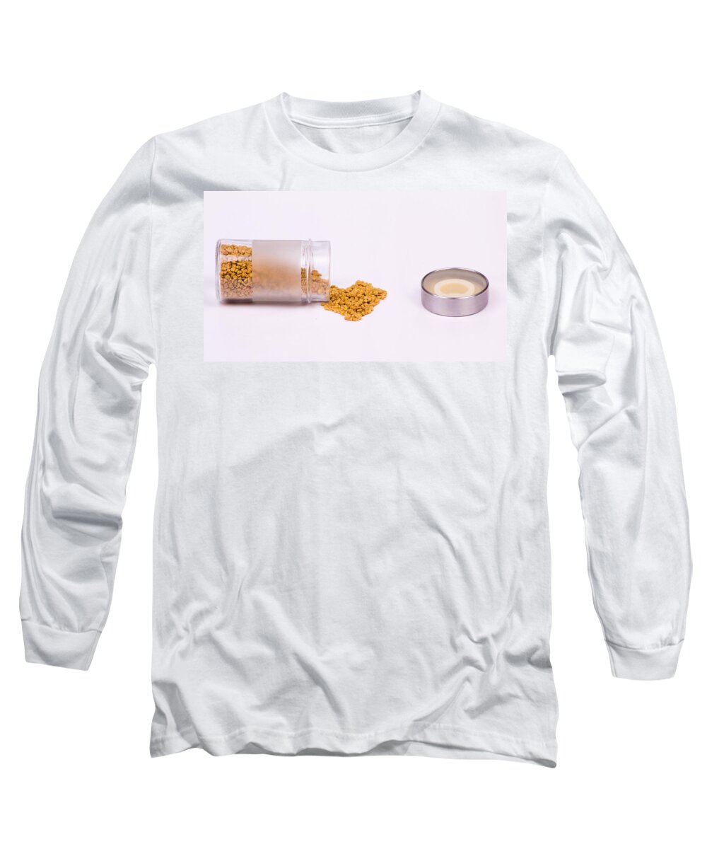 Fenugreek Long Sleeve T-Shirt featuring the photograph Fenugreek seeds by SAURAVphoto Online Store