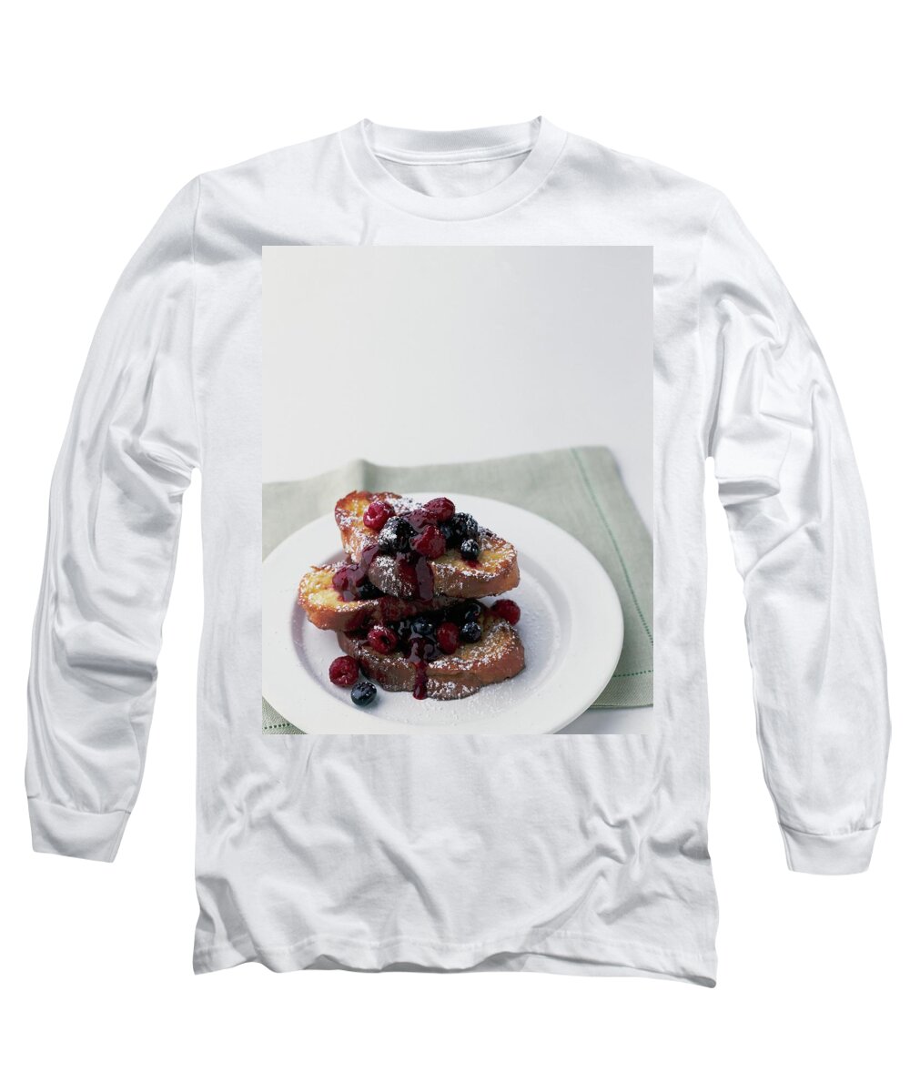 Cooking Long Sleeve T-Shirt featuring the photograph French Toast by Romulo Yanes