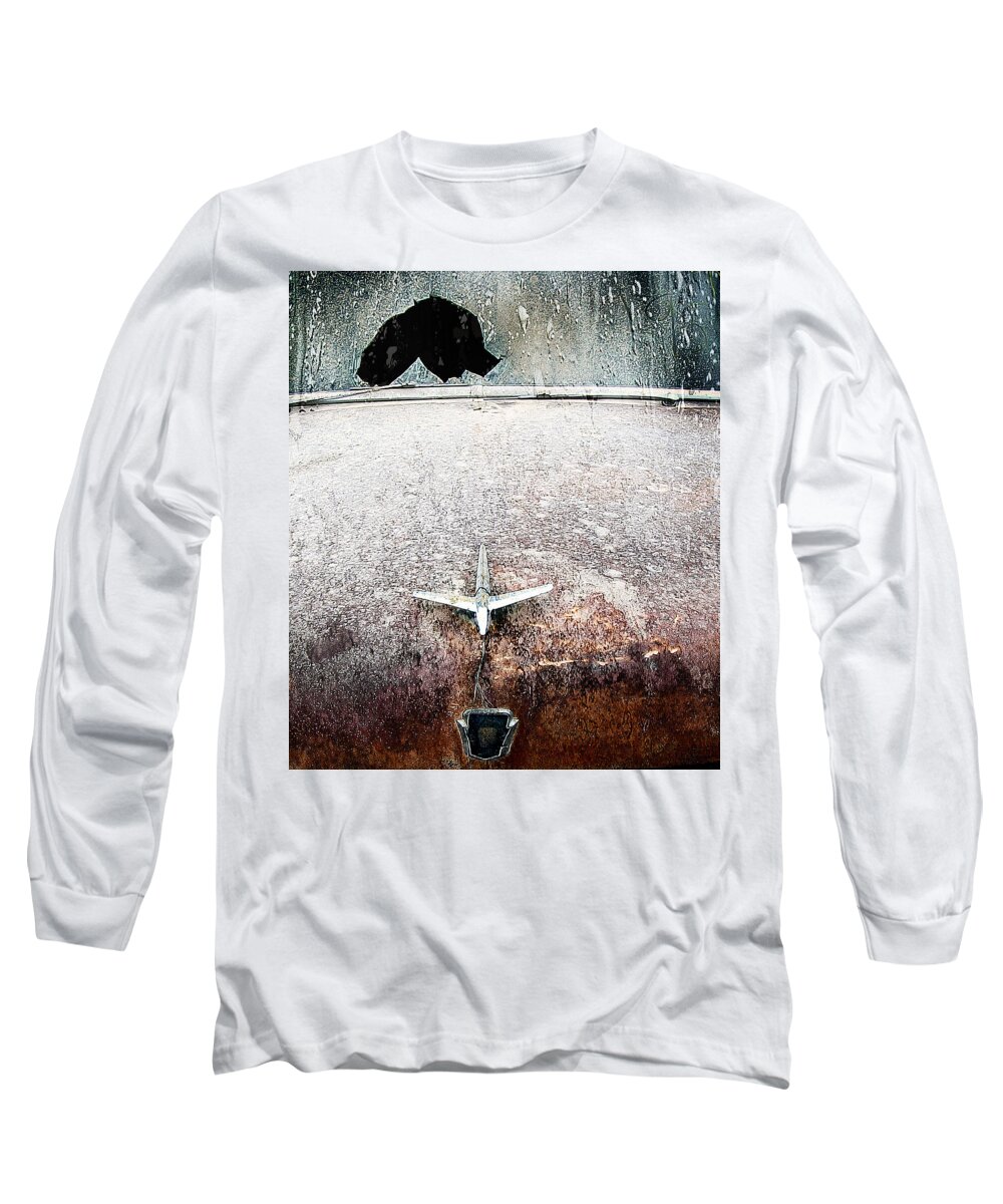 Cars Long Sleeve T-Shirt featuring the photograph Frozen by John Anderson