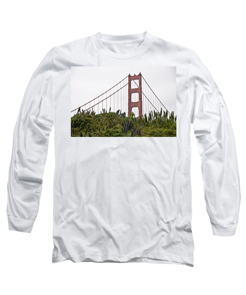 City Long Sleeve T-Shirt featuring the photograph Golden Gate Bridge 1 by Shane Kelly