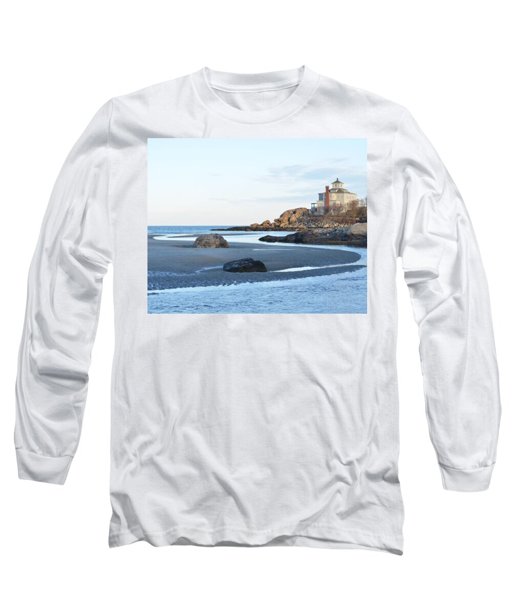 Good Harbor Long Sleeve T-Shirt featuring the photograph Good Harbor Beach by Toby McGuire