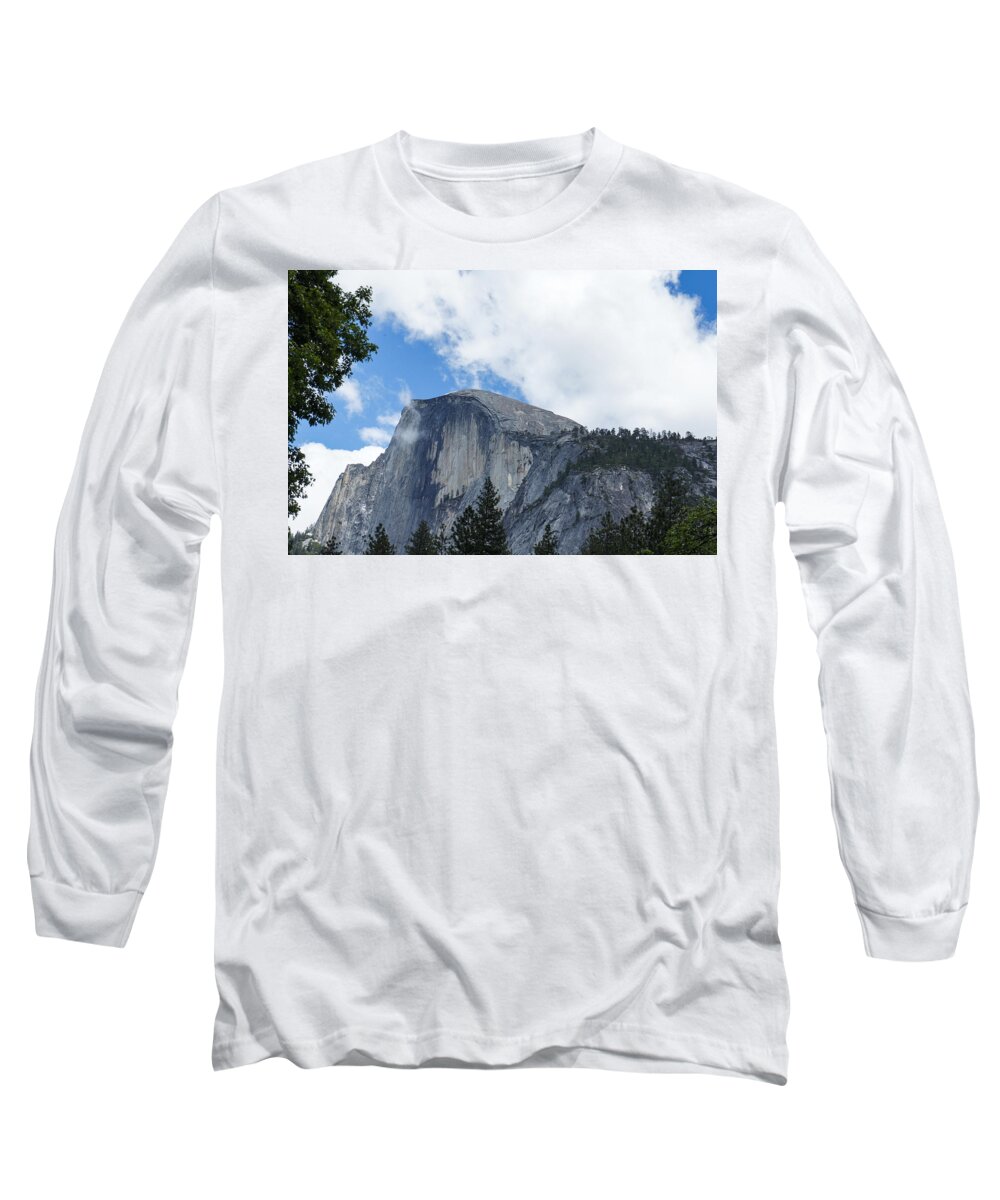 Yosemite Long Sleeve T-Shirt featuring the photograph Half Dome by Weir Here And There