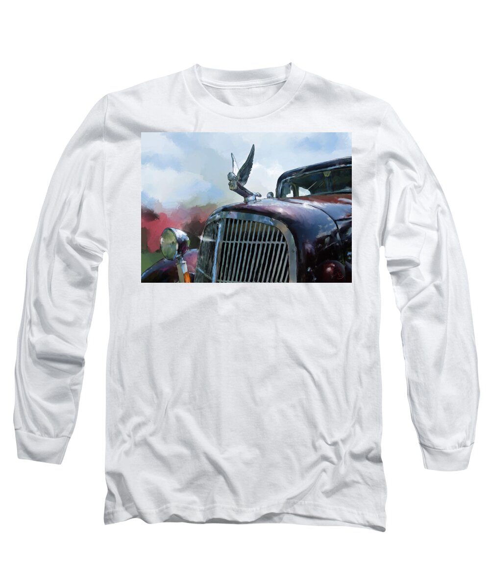Hudson Long Sleeve T-Shirt featuring the digital art Hudson by Debra Baldwin