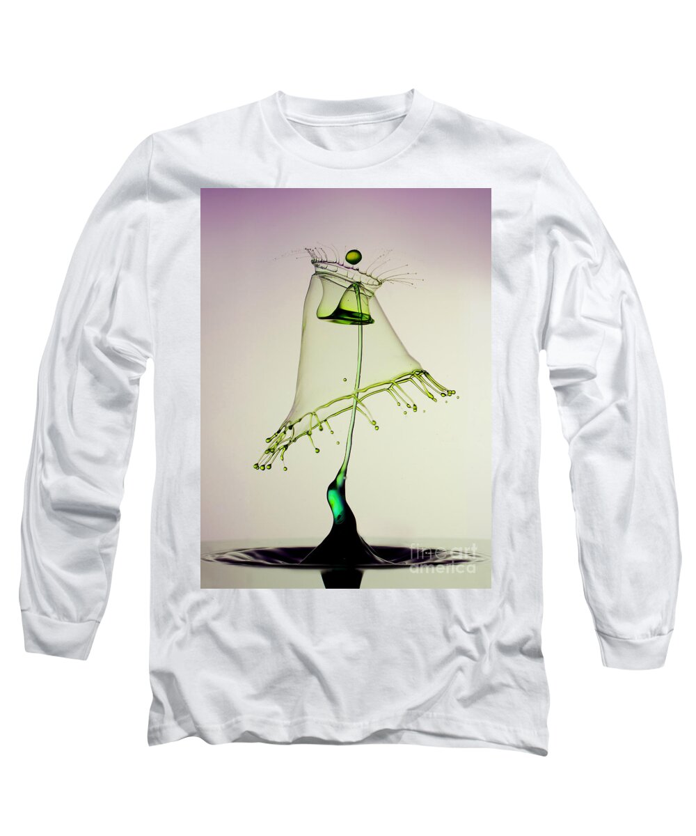 Water Long Sleeve T-Shirt featuring the photograph In Green by Jaroslaw Blaminsky