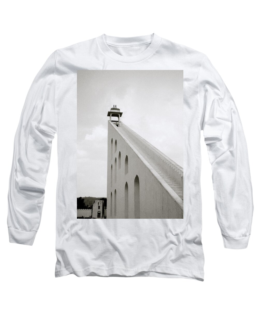 Science Long Sleeve T-Shirt featuring the photograph Simple Geometry In India by Shaun Higson
