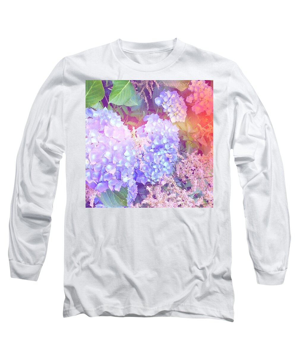 Lacy Details Long Sleeve T-Shirt featuring the photograph Lacy Details by Anna Porter