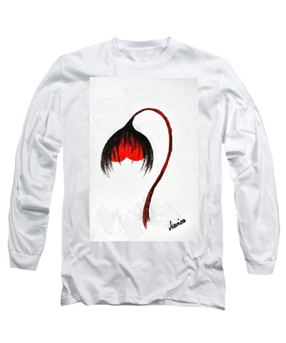 Love Story Long Sleeve T-Shirt featuring the painting Love Story Ill The End by Marianna Mills