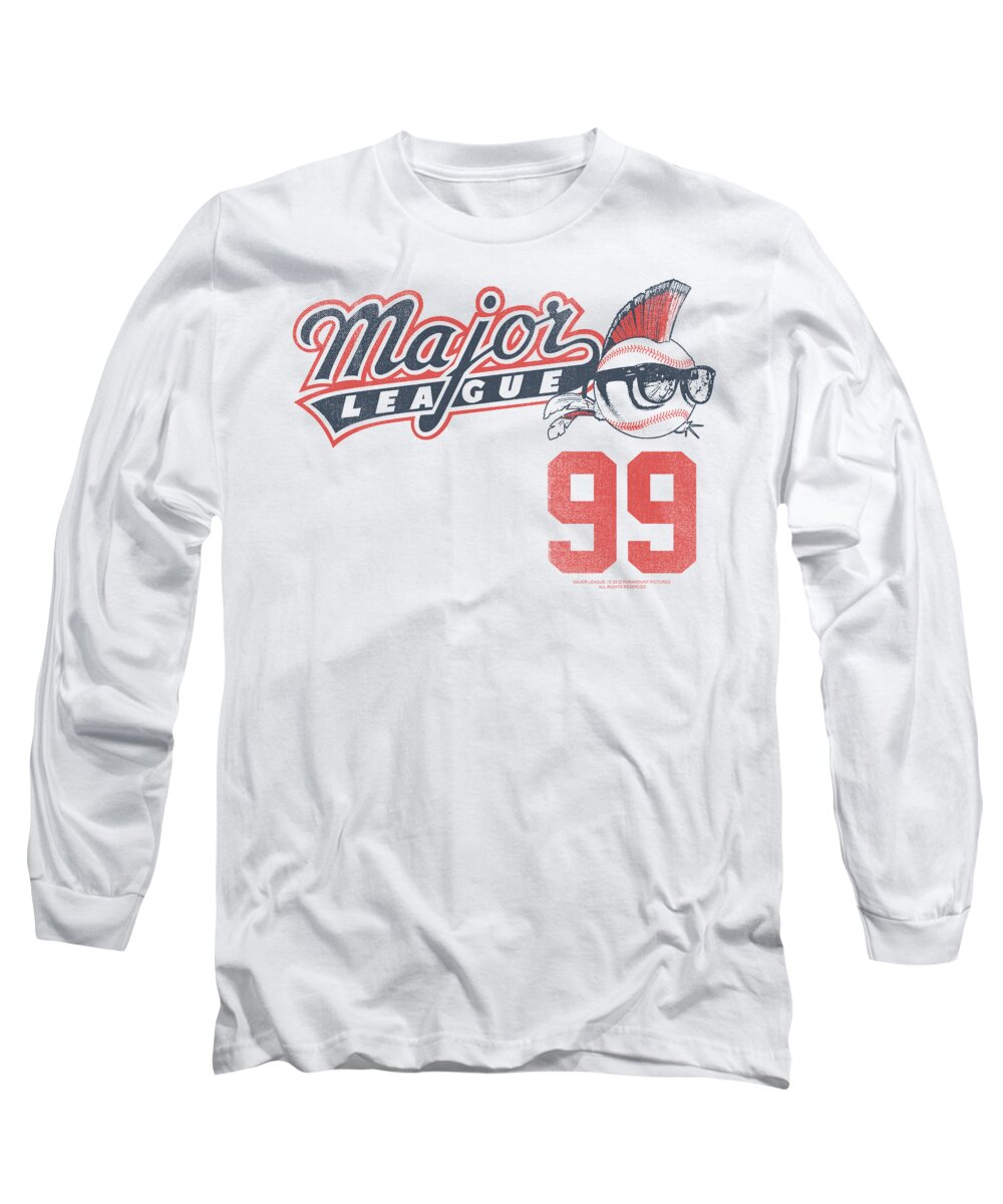 Major League Long Sleeve T-Shirt featuring the digital art Major League - 99 by Brand A