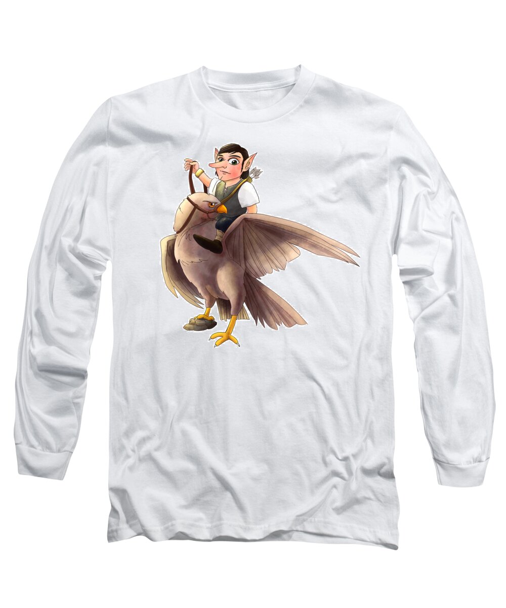 The Wurtherington Diary Long Sleeve T-Shirt featuring the painting Manheim by Reynold Jay