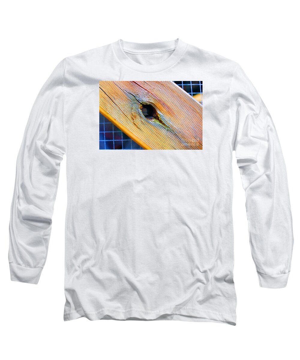 Wood Long Sleeve T-Shirt featuring the photograph Pine by Cassandra Buckley