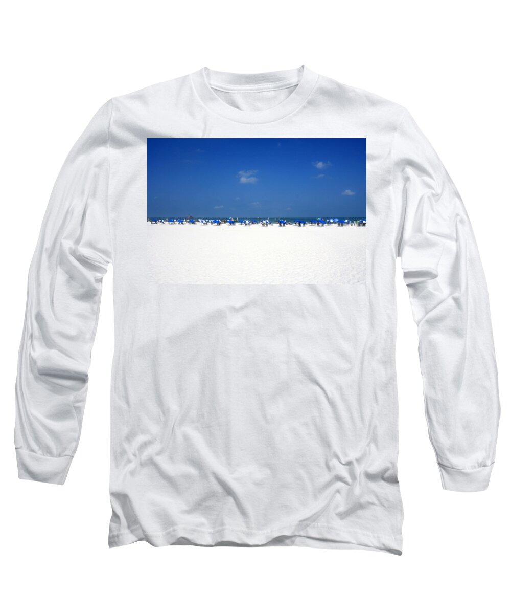 Clearwater Long Sleeve T-Shirt featuring the photograph Pristine Clearwater by David Nicholls