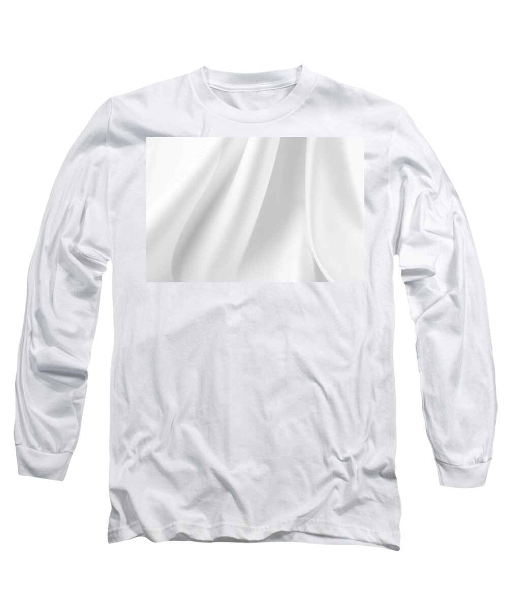 Silk Long Sleeve T-Shirt featuring the photograph Silk lines by Les Cunliffe