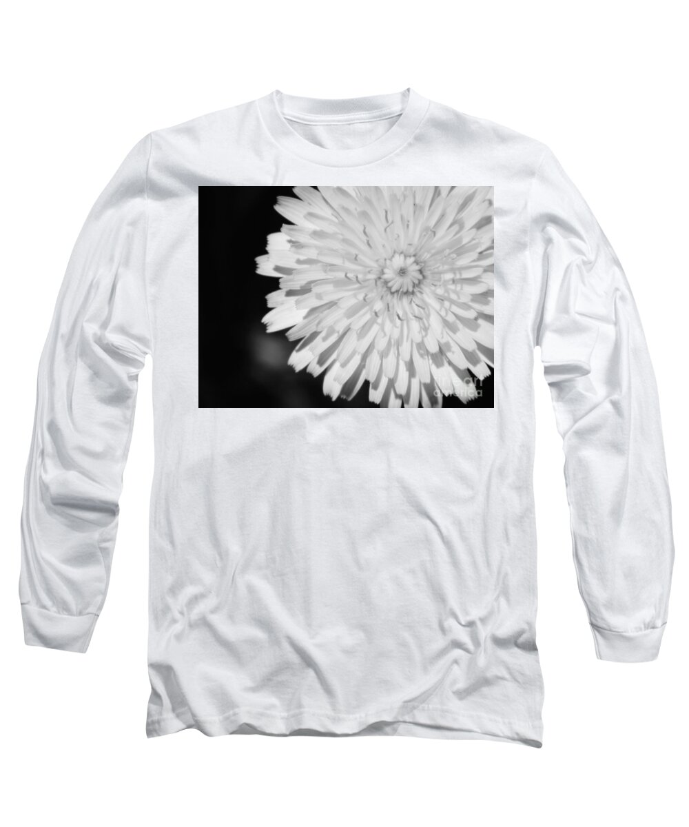 Flower Long Sleeve T-Shirt featuring the photograph Stop staring at me by Andrea Anderegg