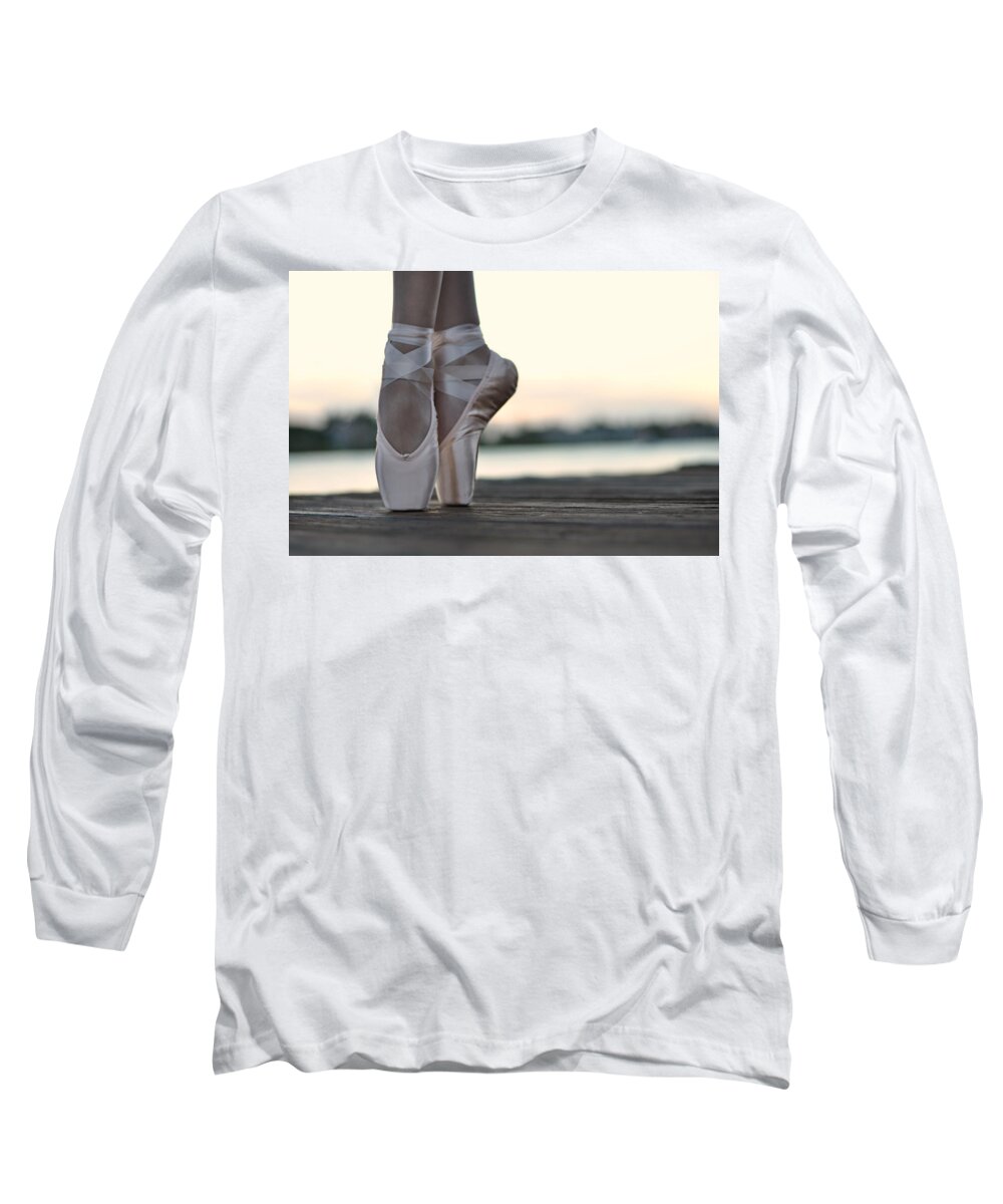 Dancer Long Sleeve T-Shirt featuring the photograph Sylph by Laura Fasulo