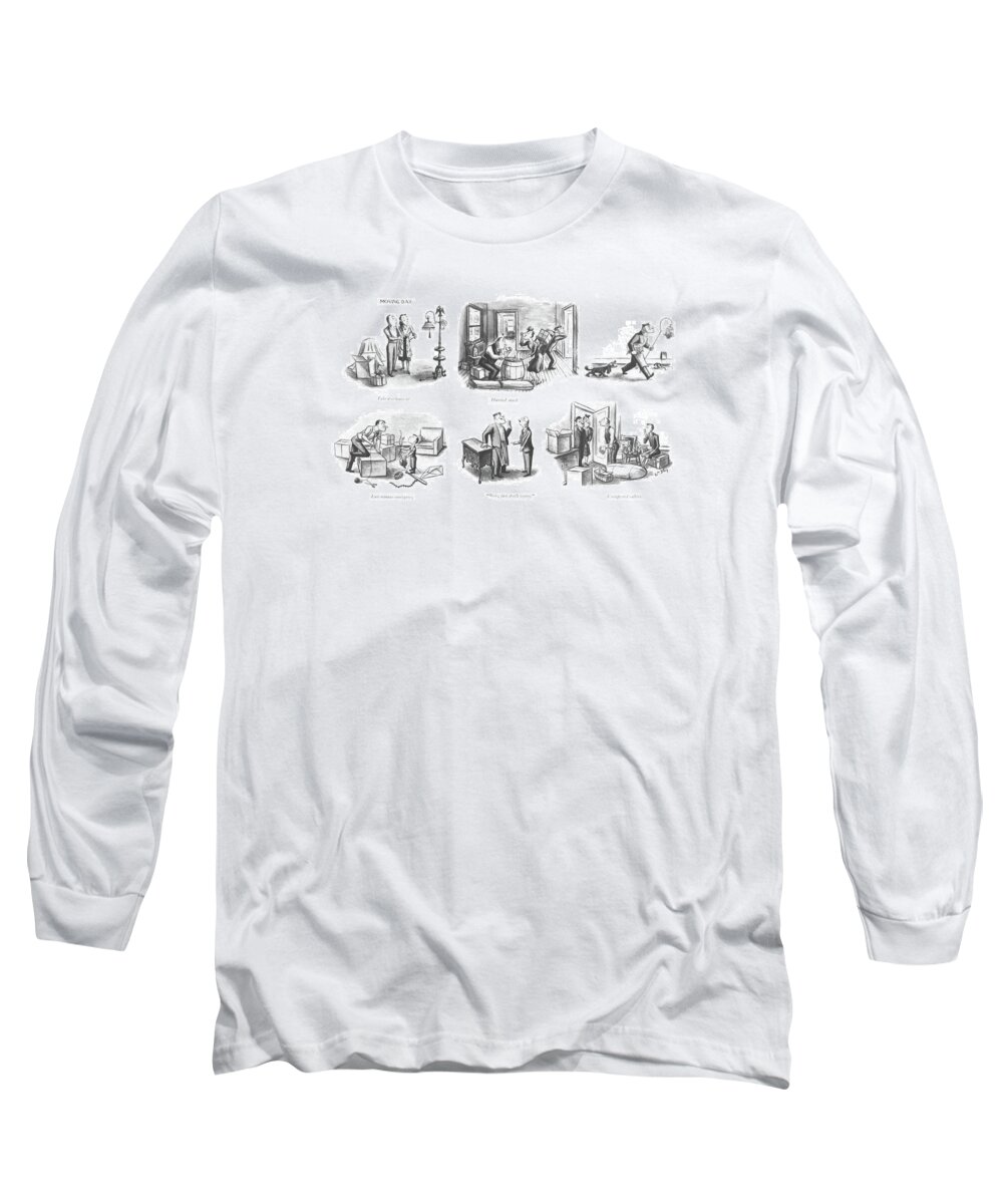 110664 Wst William Steig Take It Or Leave It?

Hurried Snack

Last-minute Emergency 



Unexpected Callers Montage Of A Family Moving. Long Sleeve T-Shirt featuring the drawing Take It Or Leave It?

Hurried Snack

Last-minute by William Steig