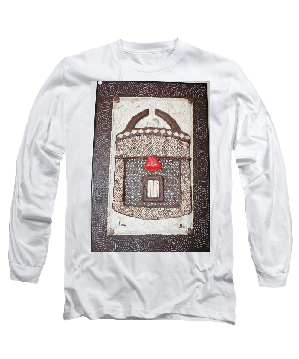 Mixed Media Long Sleeve T-Shirt featuring the painting Toma by Karen Buford