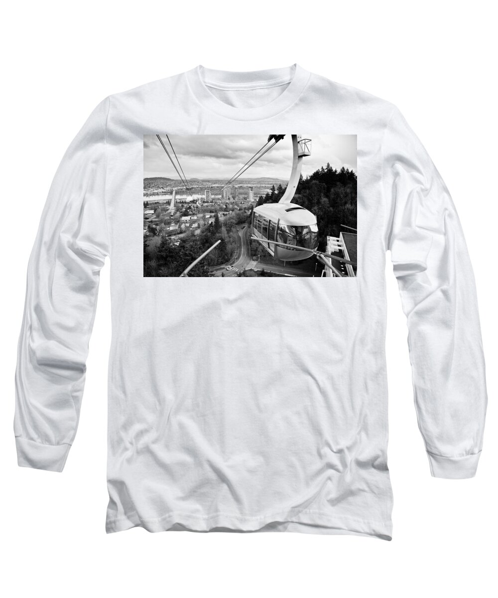 Car Long Sleeve T-Shirt featuring the photograph Tram by Niels Nielsen