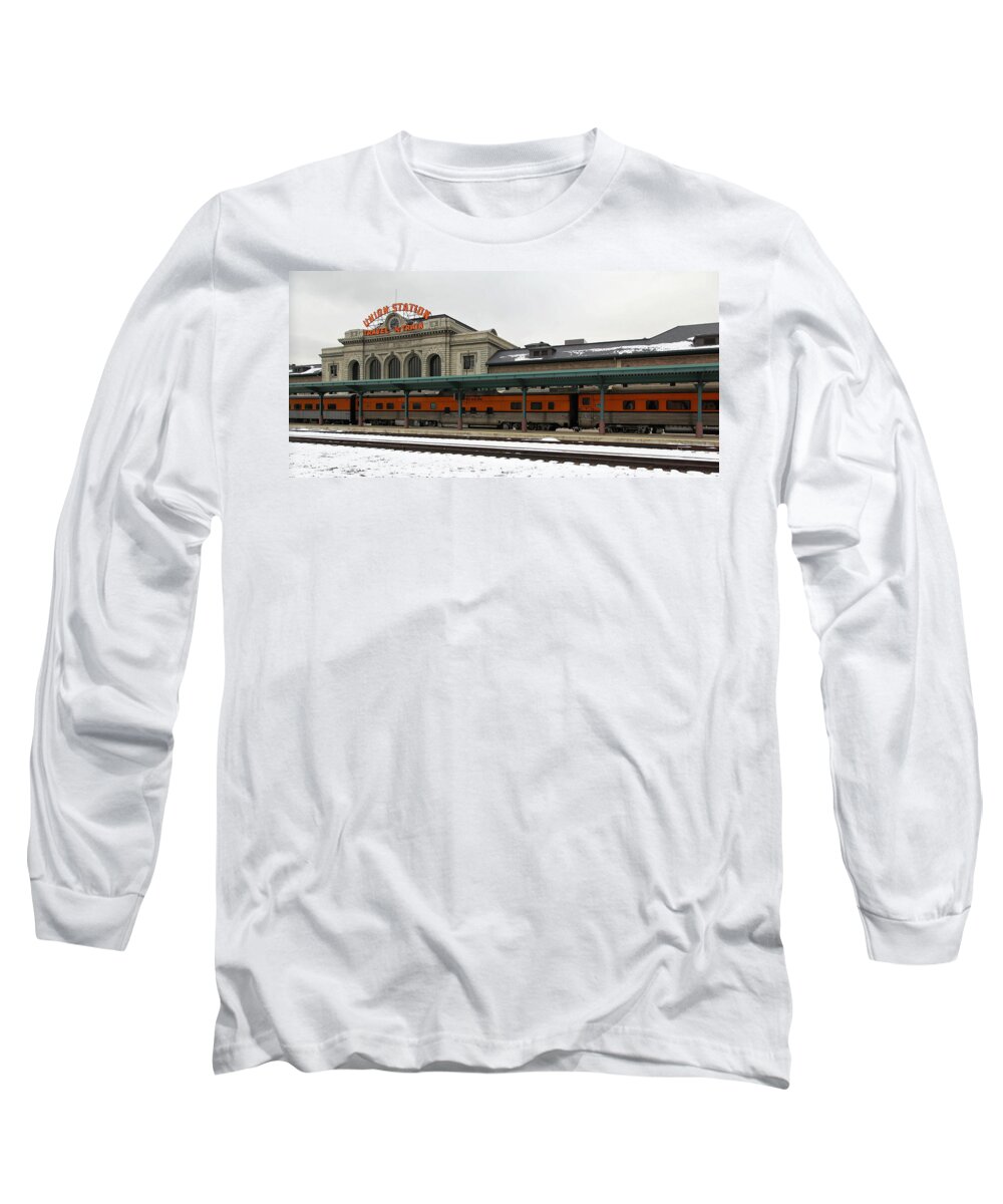 United States Long Sleeve T-Shirt featuring the photograph Travel By Train by Darin Volpe
