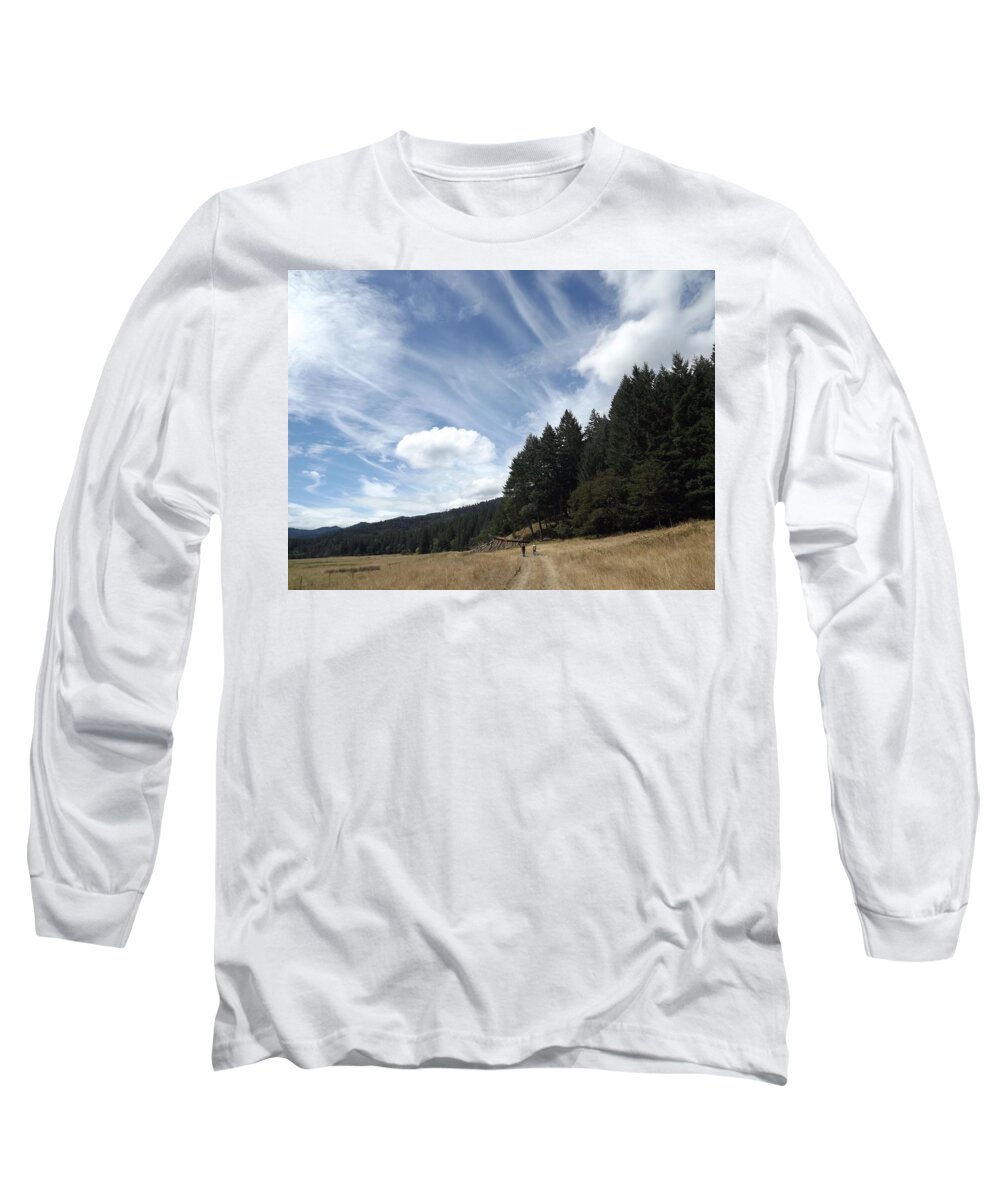 Clouds Long Sleeve T-Shirt featuring the photograph Two Of A Kind by Richard Faulkner