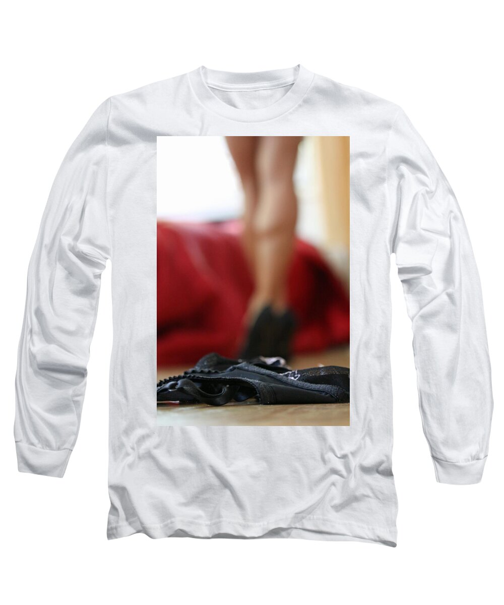 Adult Long Sleeve T-Shirt featuring the photograph What's Next? by Shoal Hollingsworth