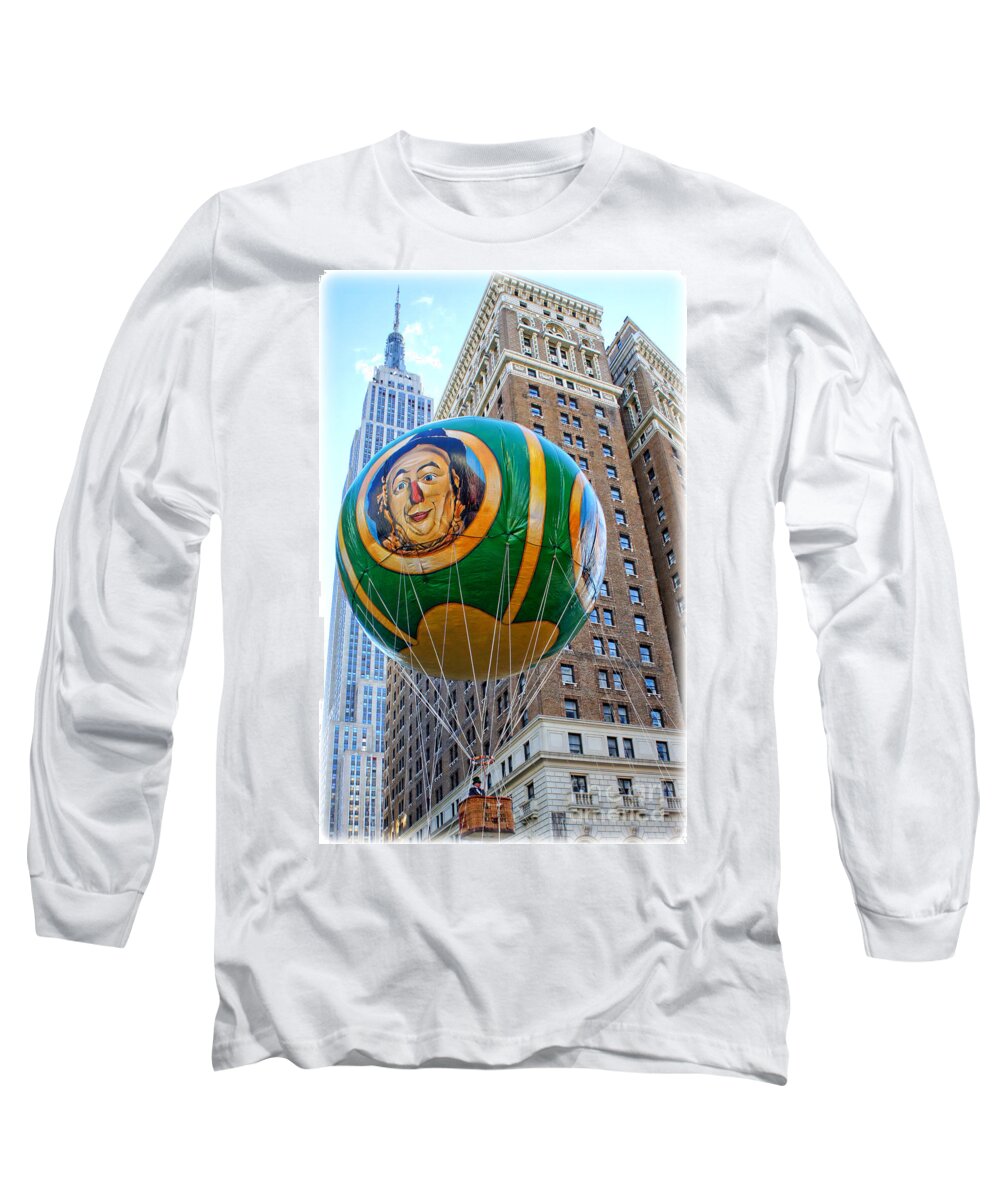 Wizard Of Oz Long Sleeve T-Shirt featuring the photograph Wizard of Oz in New York by Lilliana Mendez