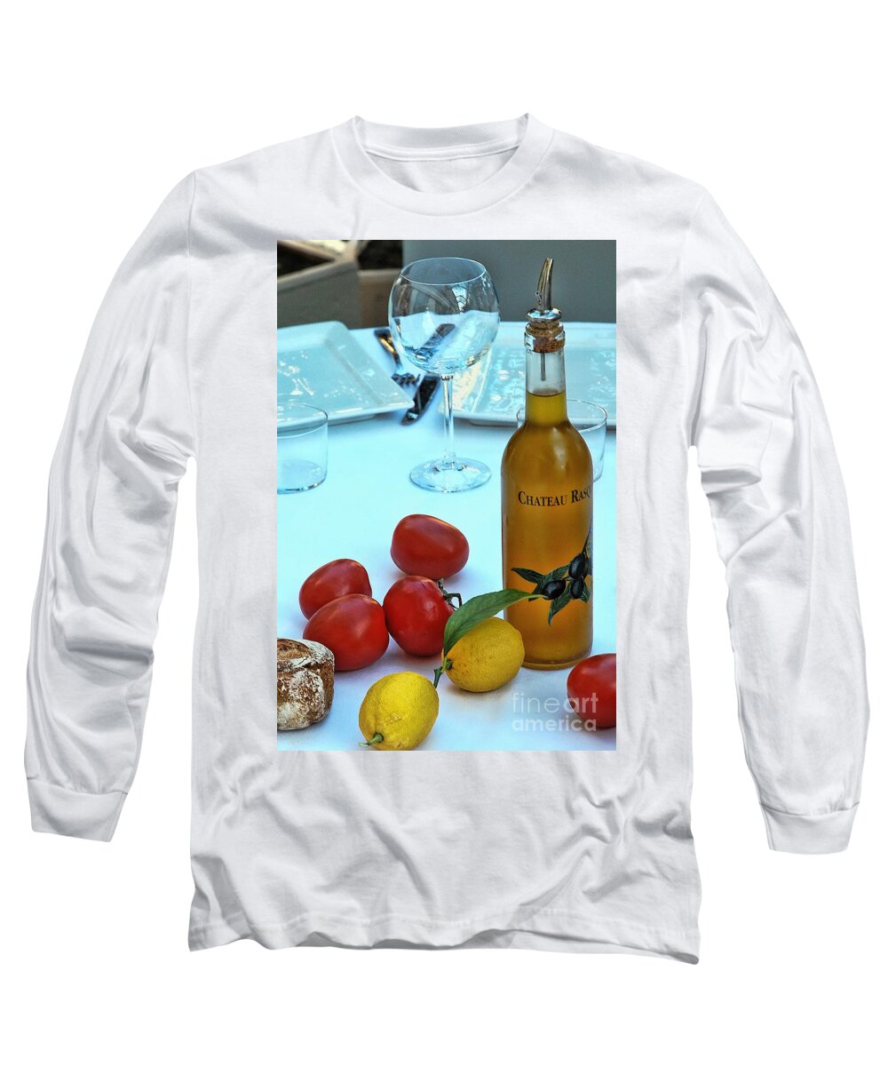 Italy Long Sleeve T-Shirt featuring the photograph Your Table is Ready by Allen Beatty