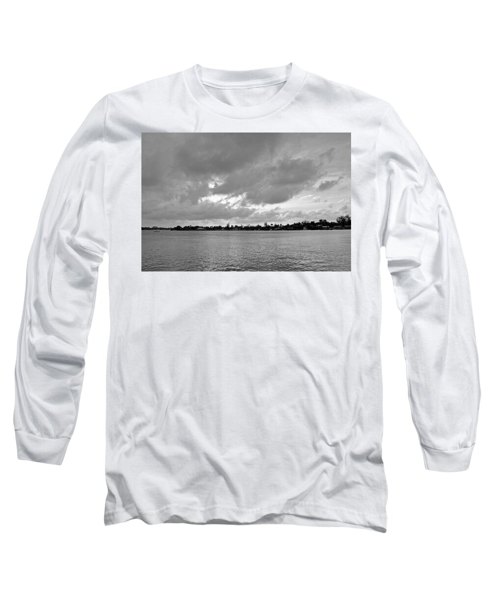 High Quality Long Sleeve T-Shirt featuring the photograph Channel View by Sarah McKoy