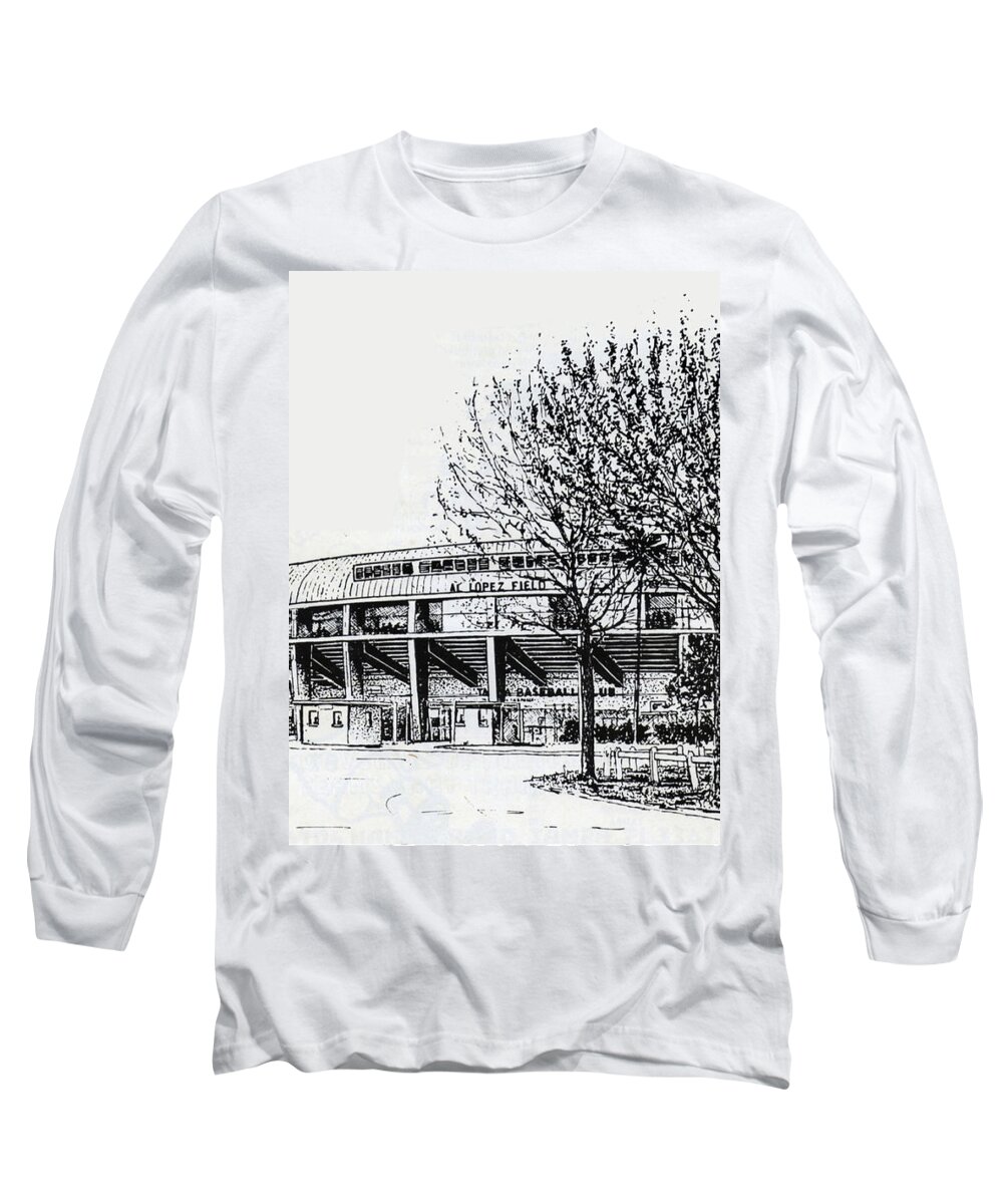 Cincinnati Reds/Al Lopez Stadium Tampa Florida Long Sleeve T-Shirt by Frank  Hunter - Pixels