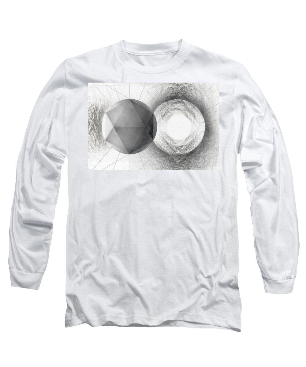 Lithograph Long Sleeve T-Shirt featuring the photograph Circle Potential by David Kleinsasser