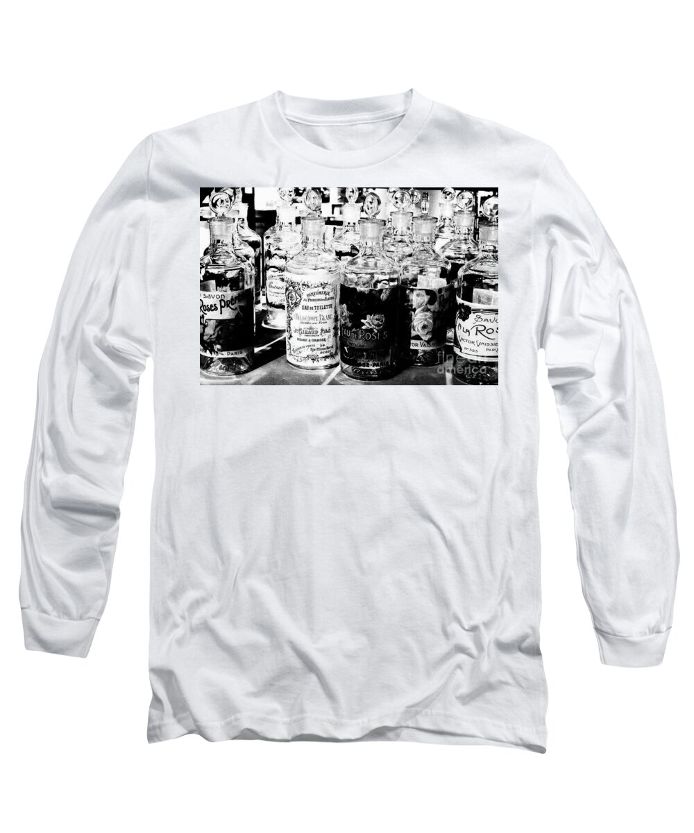 Eau De Roses Long Sleeve T-Shirt featuring the photograph Eau de Roses by Beth Saffer