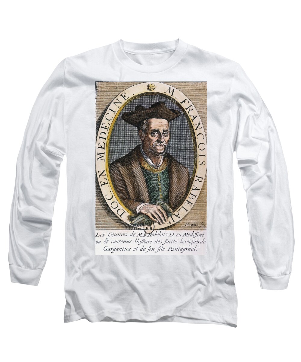 16th Century Long Sleeve T-Shirt featuring the photograph Francois Rabelias by Granger