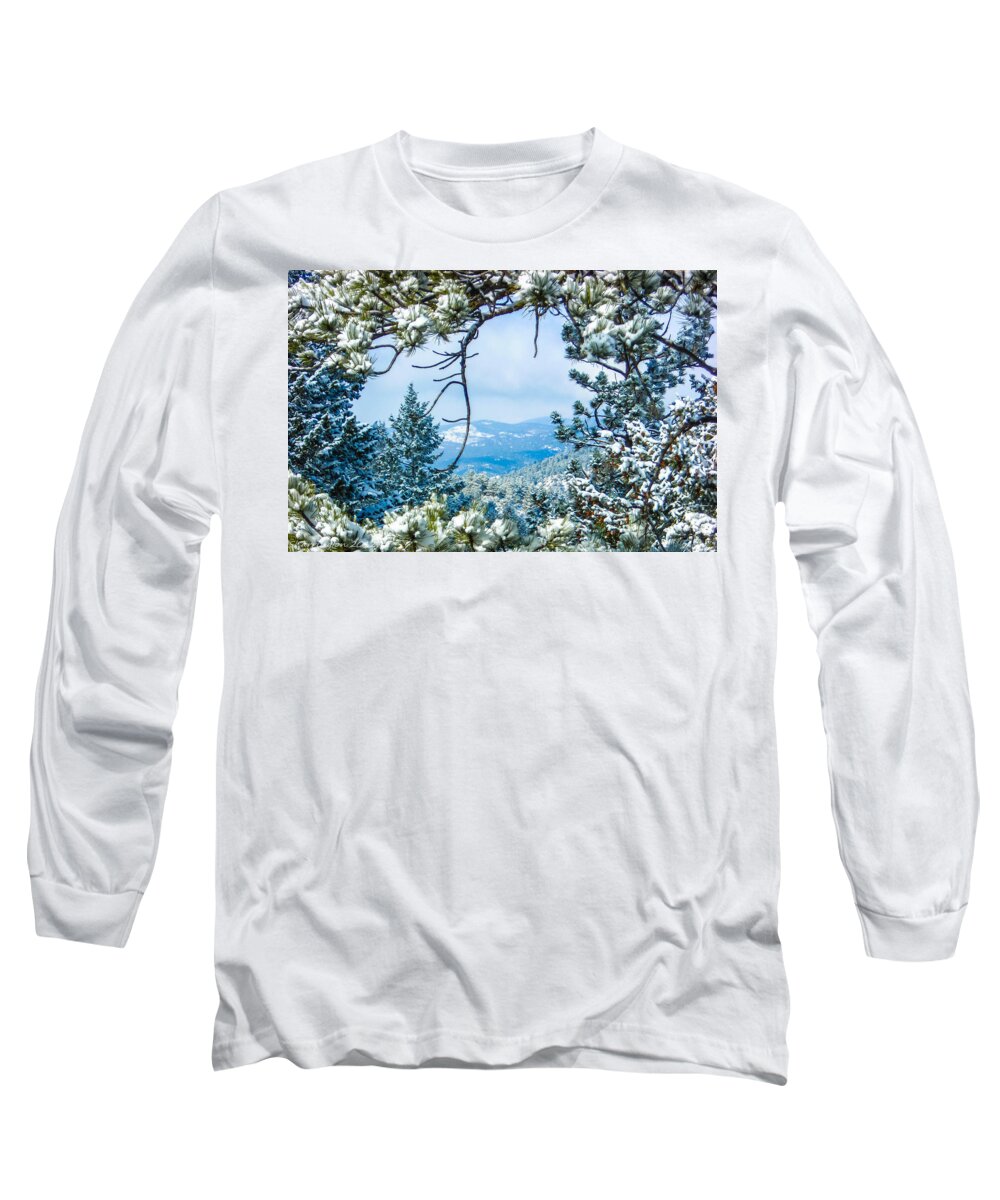 Landscapes Long Sleeve T-Shirt featuring the photograph Natural Wreath by Shannon Harrington