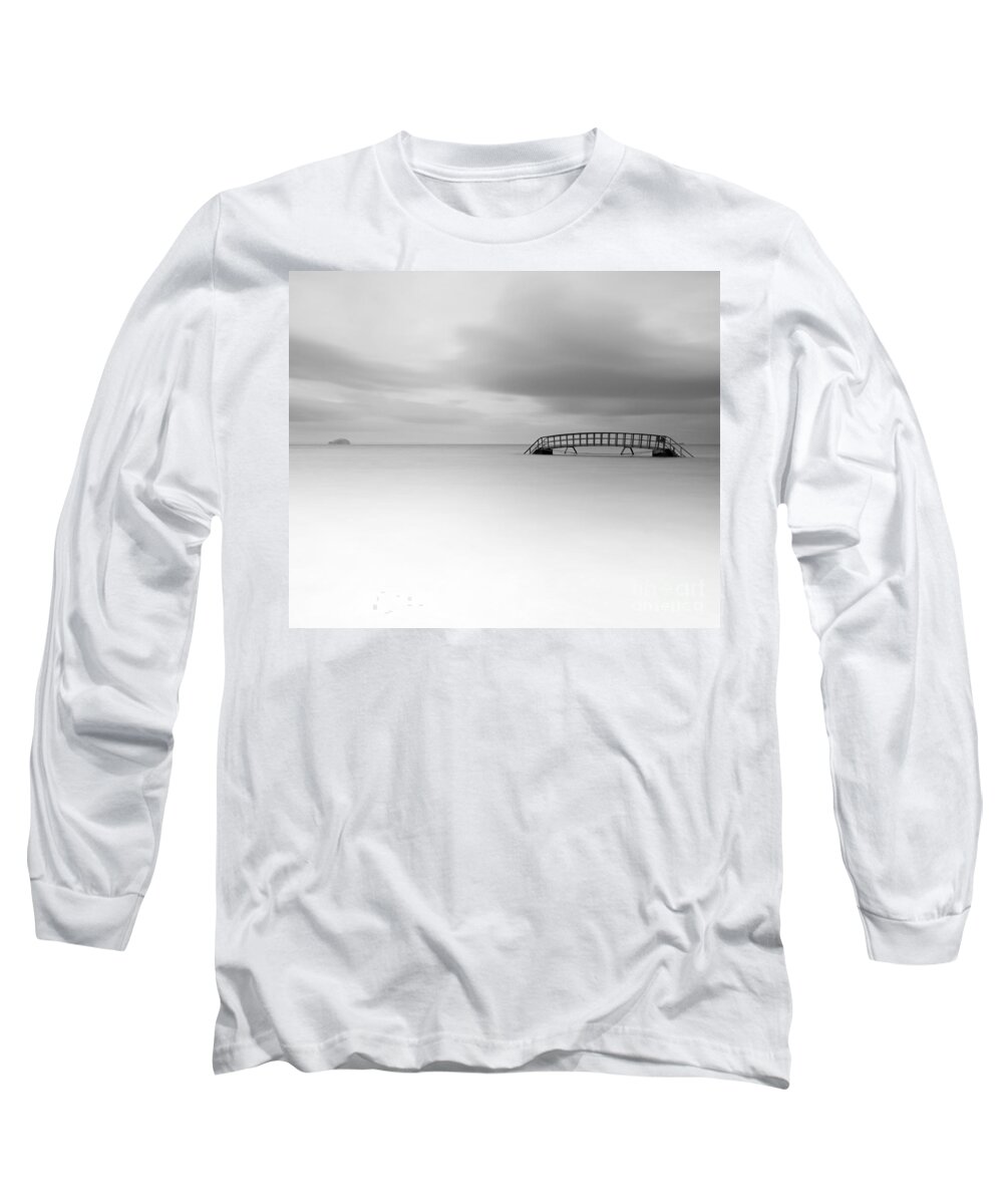 Stairs Long Sleeve T-Shirt featuring the photograph Stairs to Nowhere by Maria Gaellman