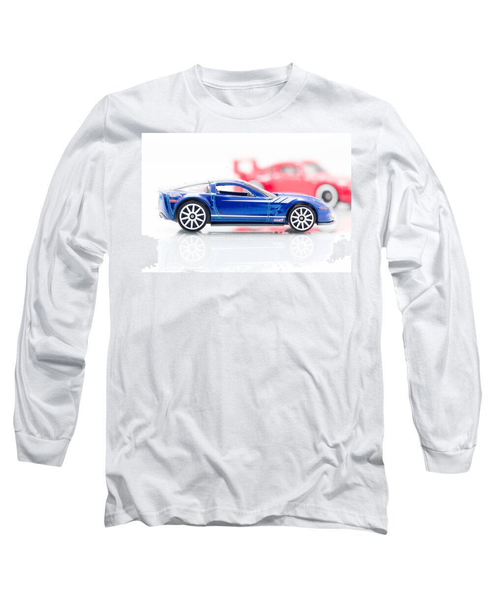 Corvette Long Sleeve T-Shirt featuring the photograph 09 Zr1 by Wade Brooks