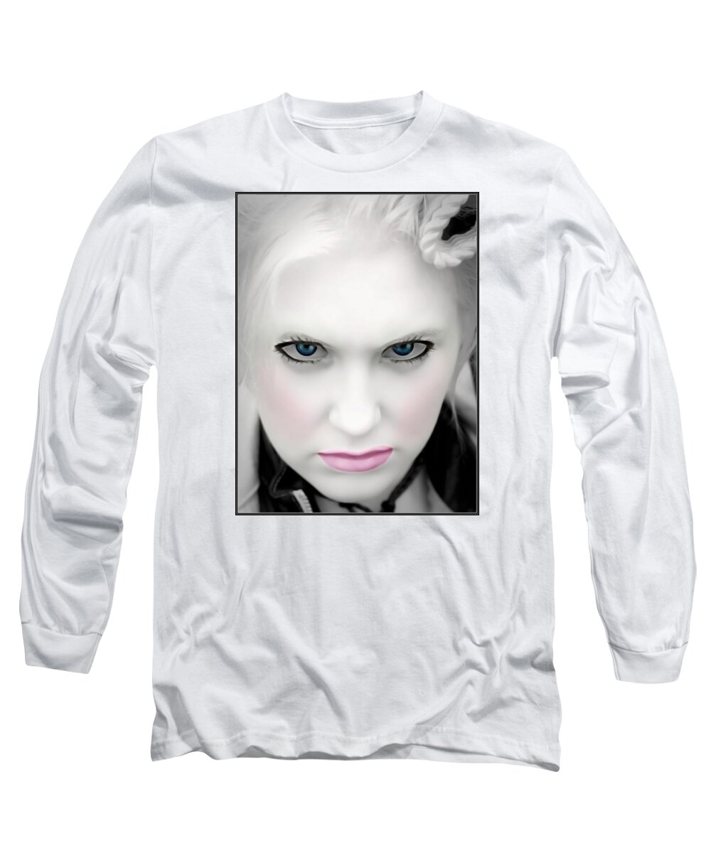 Fantasy Long Sleeve T-Shirt featuring the photograph Anger #1 by Jon Volden