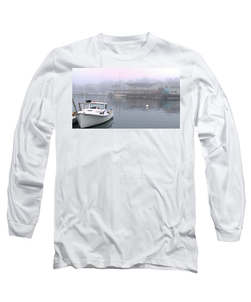 Booth Bay Long Sleeve T-Shirt featuring the photograph Booth Bay #1 by Lisa Dunn