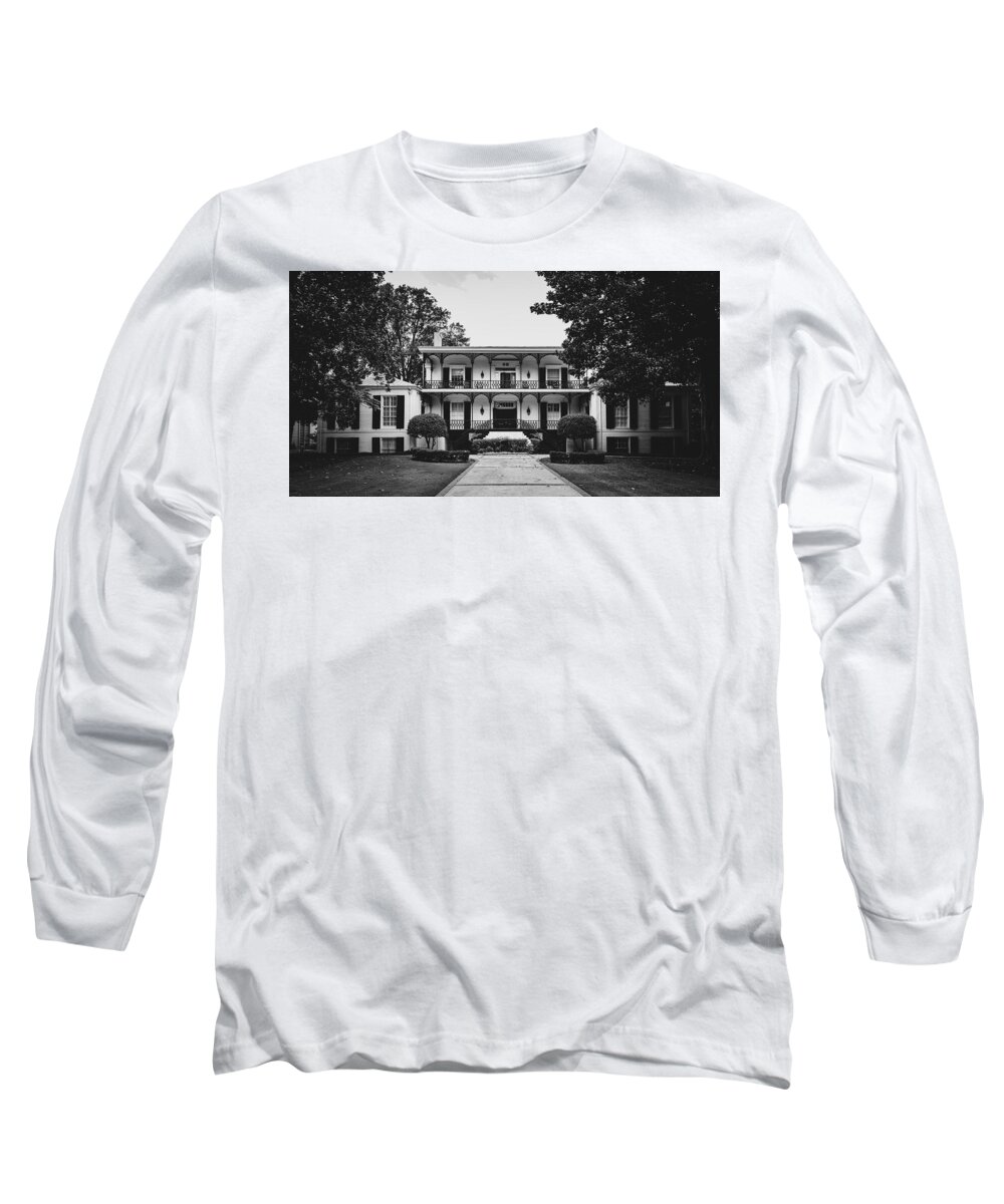 Landscape Long Sleeve T-Shirt featuring the photograph Phi Mu Sorority House - University Of Georgia #1 by Mountain Dreams