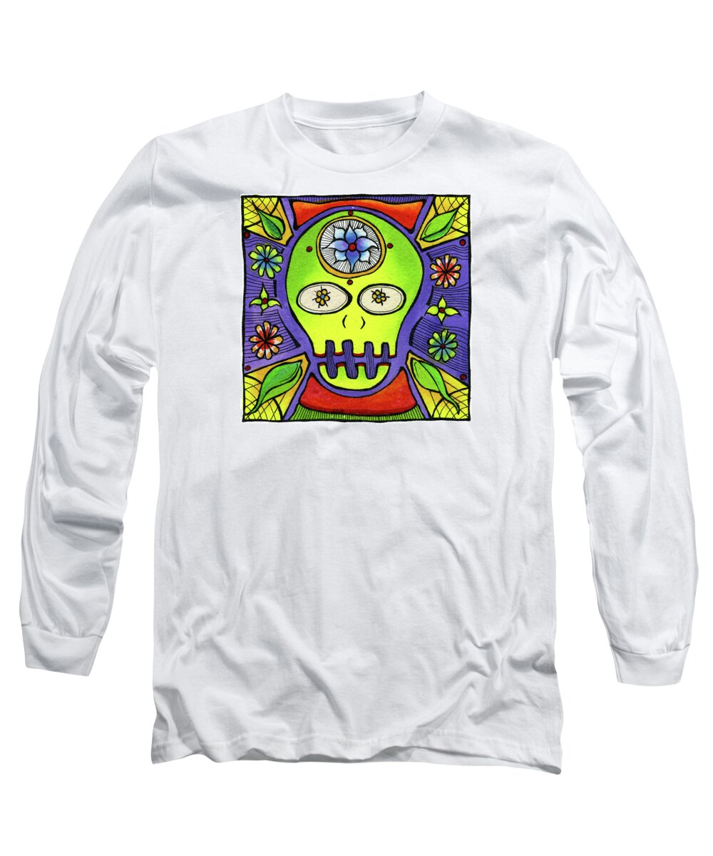 Paintings Long Sleeve T-Shirt featuring the painting Star Eagle by Dar Freeland