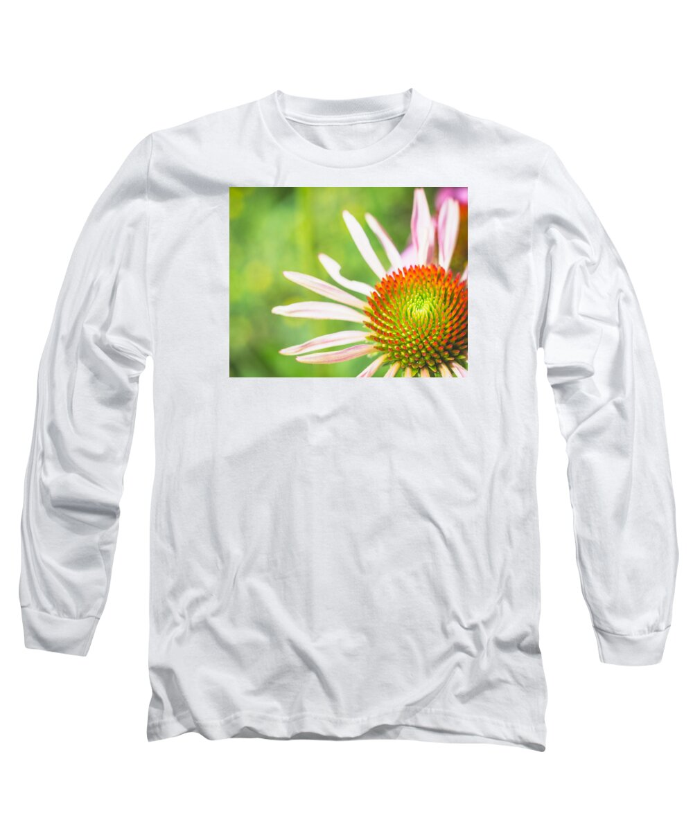 Cone Flower Long Sleeve T-Shirt featuring the photograph Summer #1 by Mary Underwood